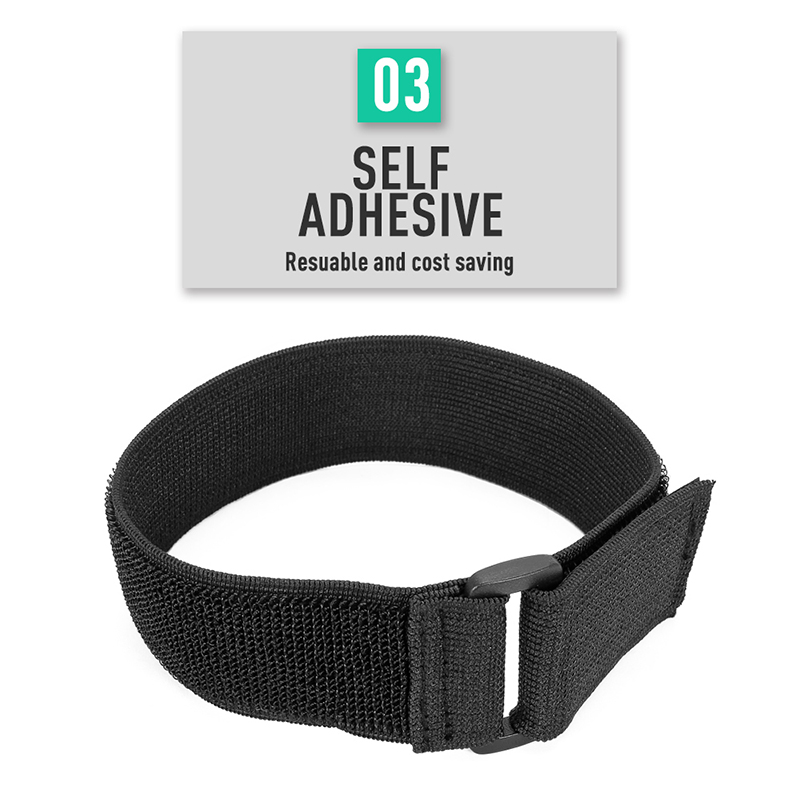 Mehrzweck-Mehrweg-Klettgurt für Kabelbinder-Management