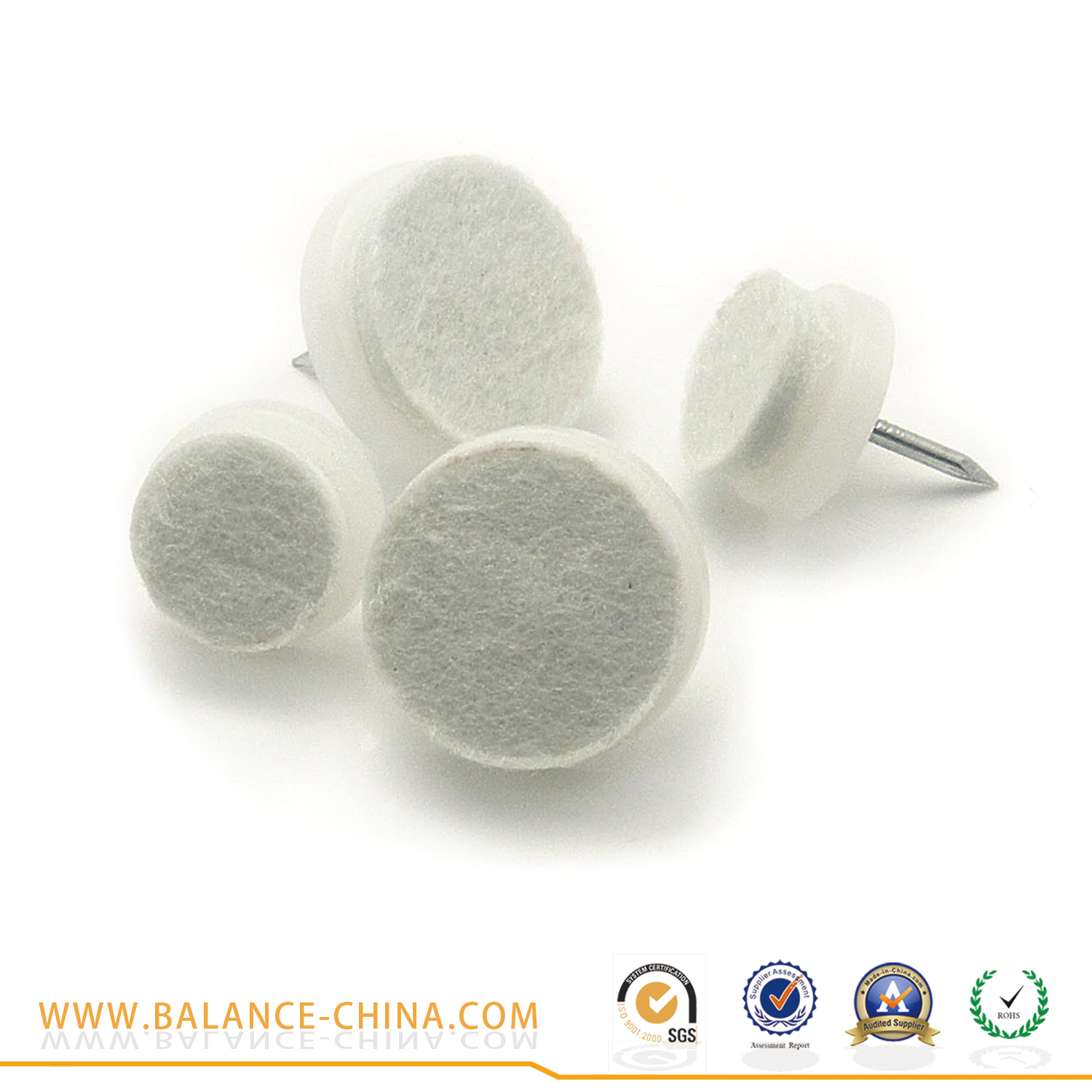 مسمار على منصات الأثاث شعرت