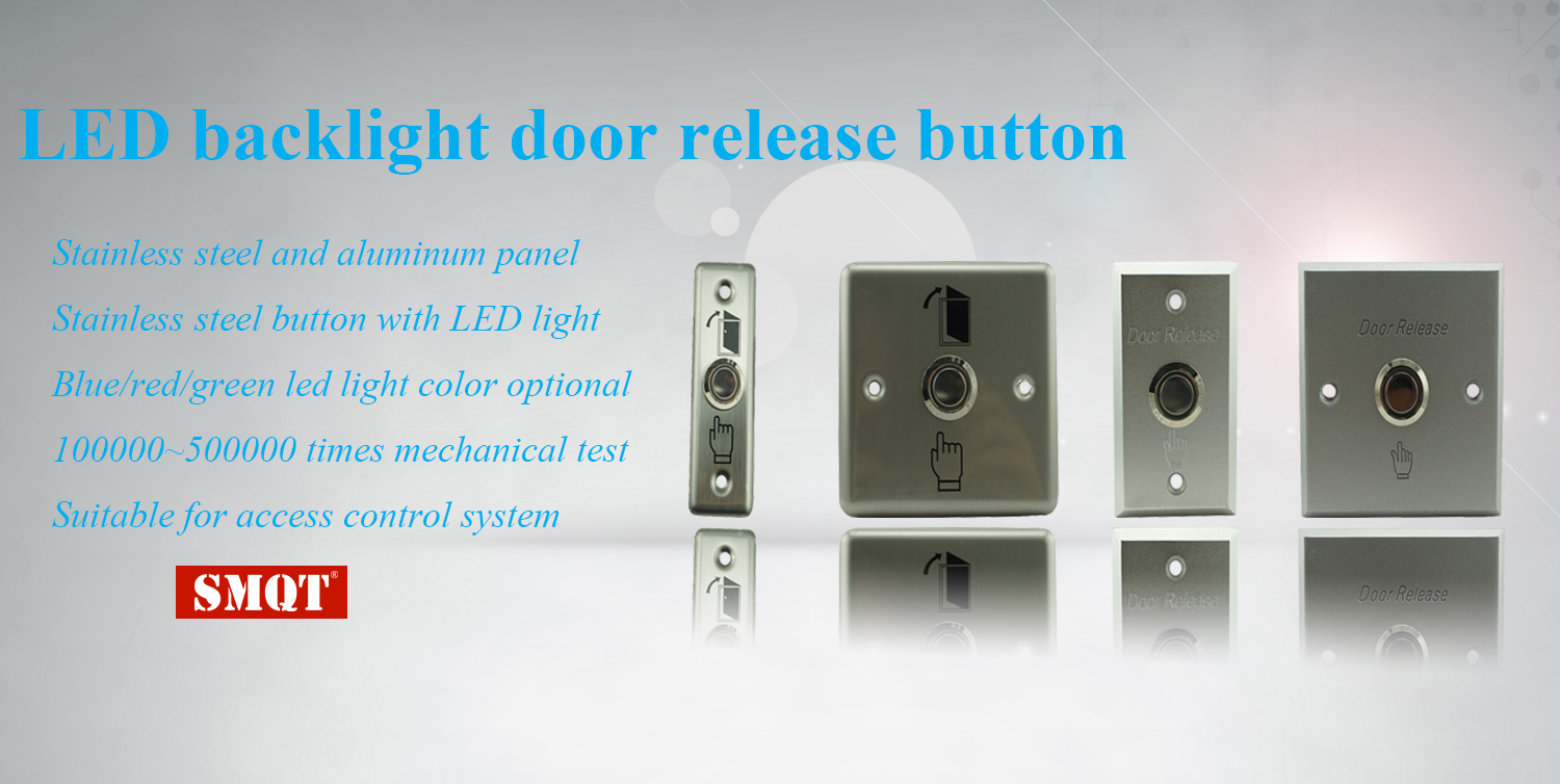 LED door release button