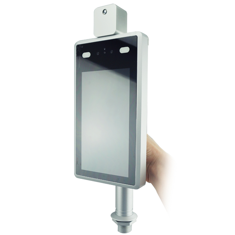 2020年COVID-19预防温度测量和遮罩检查动态面部识别阅读器设备