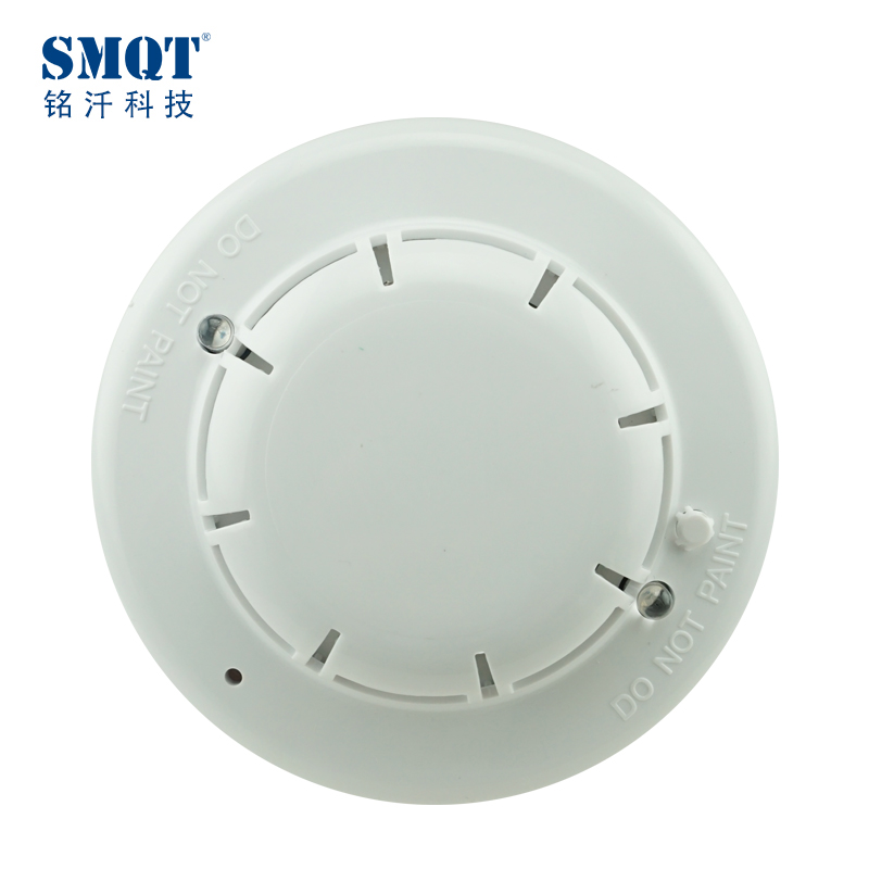 4 wire  smoke detector for fire alarm system with NO NC output adjustable