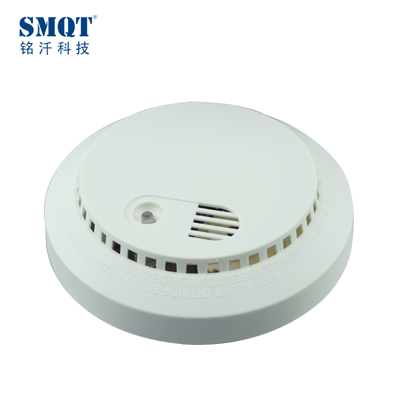 Battery power supply standalone photoelectric smoke detector