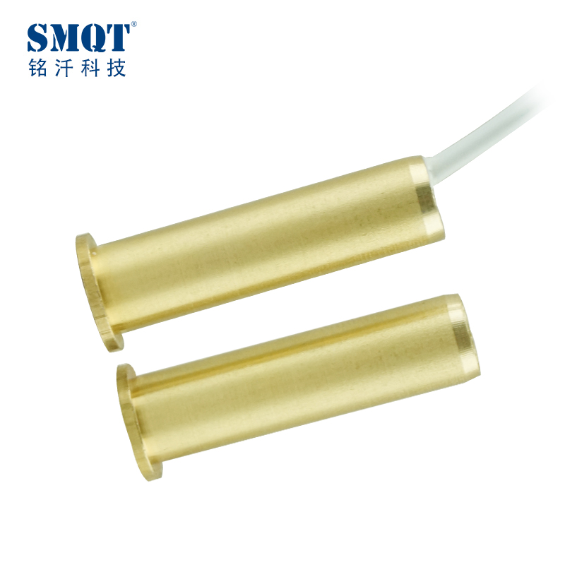 用于木门的铜材料外壳磁接触传感器
