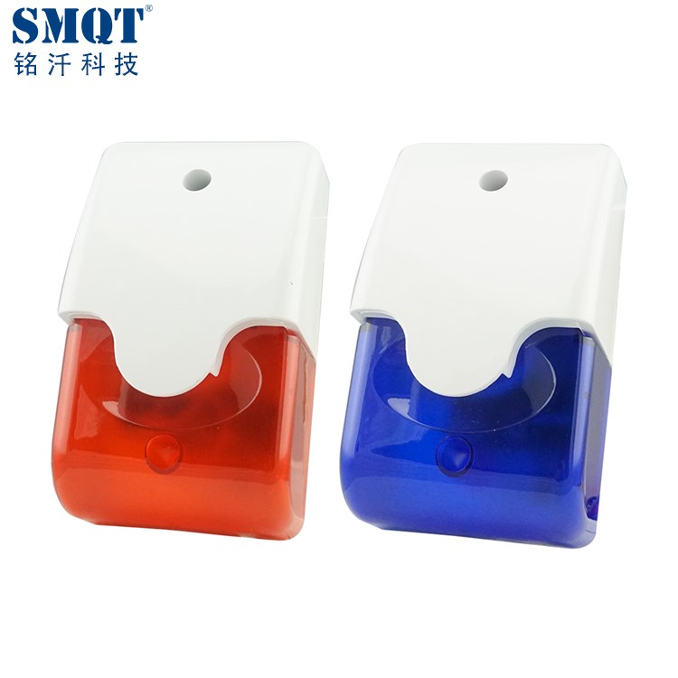 دس 12 فولت 115db إنذار الحريق / التحكم بالوصول السلكية ستروب ضوء صفارة الانذار