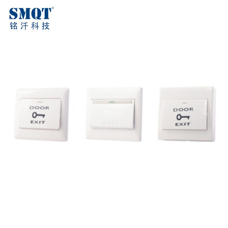 Fireproof ABS door release plastic button in access control system