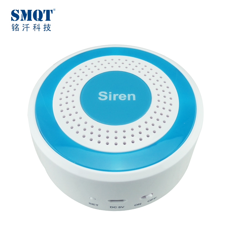 Sirena sistema di allarme GSM EB-163W Sirena stroboscopica senza fili standalone