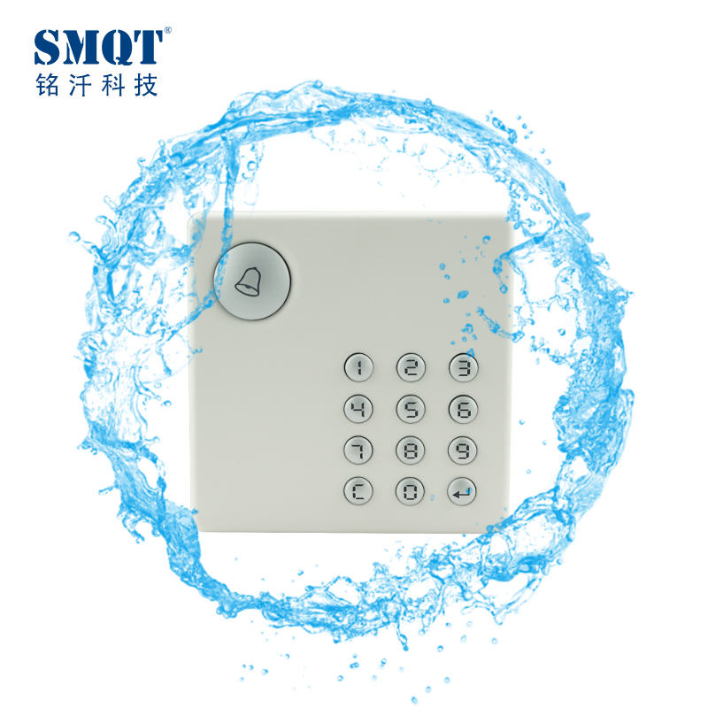 IP66 imperméabilisent le lecteur de carte de contrôle d'accès de porte de WG RFID simple avec le clavier numérique