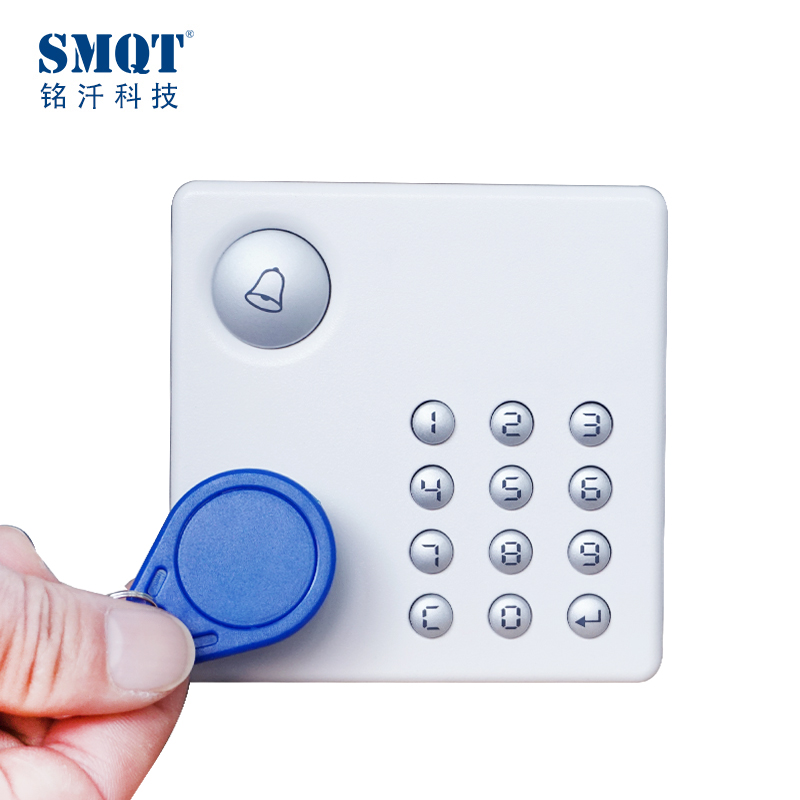 IP66 imperméabilisent le lecteur de carte de contrôle d'accès de porte de WG RFID simple avec le clavier numérique