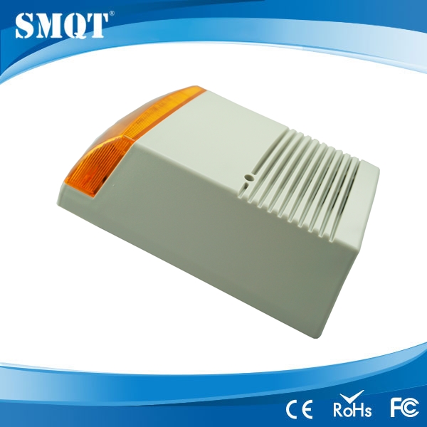 Outdoor stroboscopiche elettrico sirena di allarme luce cablate con batteria tampone opzionale