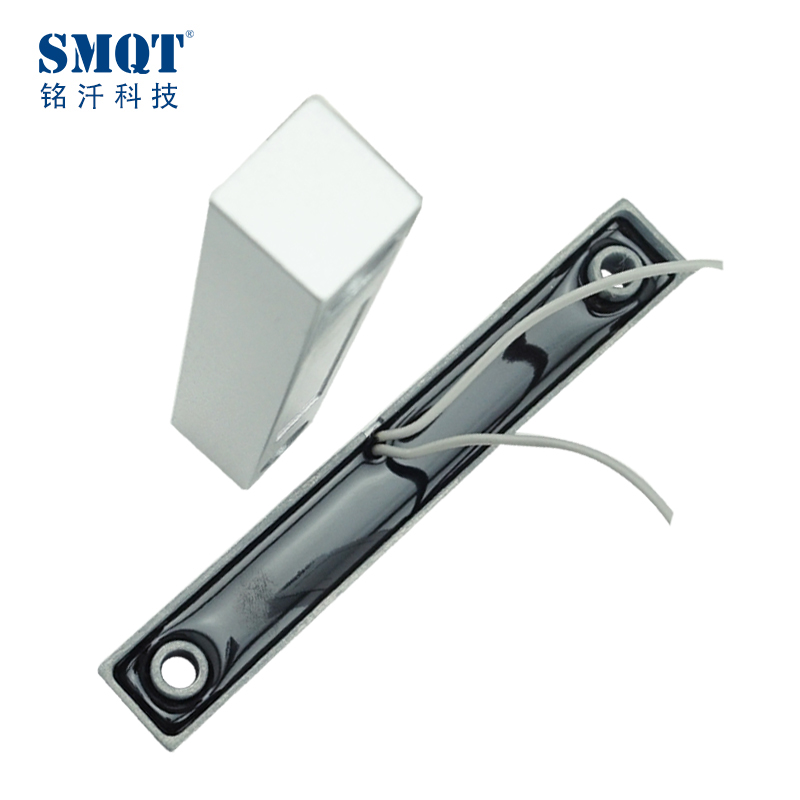 Square shape wired ABS plastic magnetic contact switch sensor