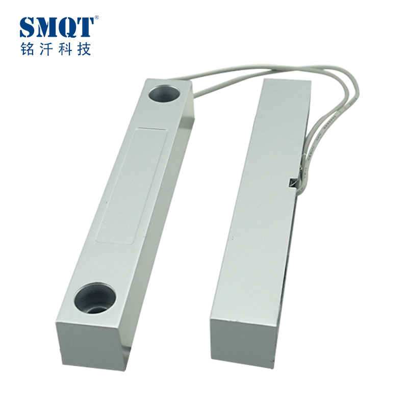 Square shape wired ABS plastic magnetic contact switch sensor