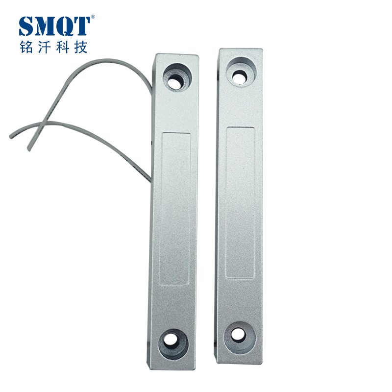 Square shape wired ABS plastic magnetic contact switch sensor