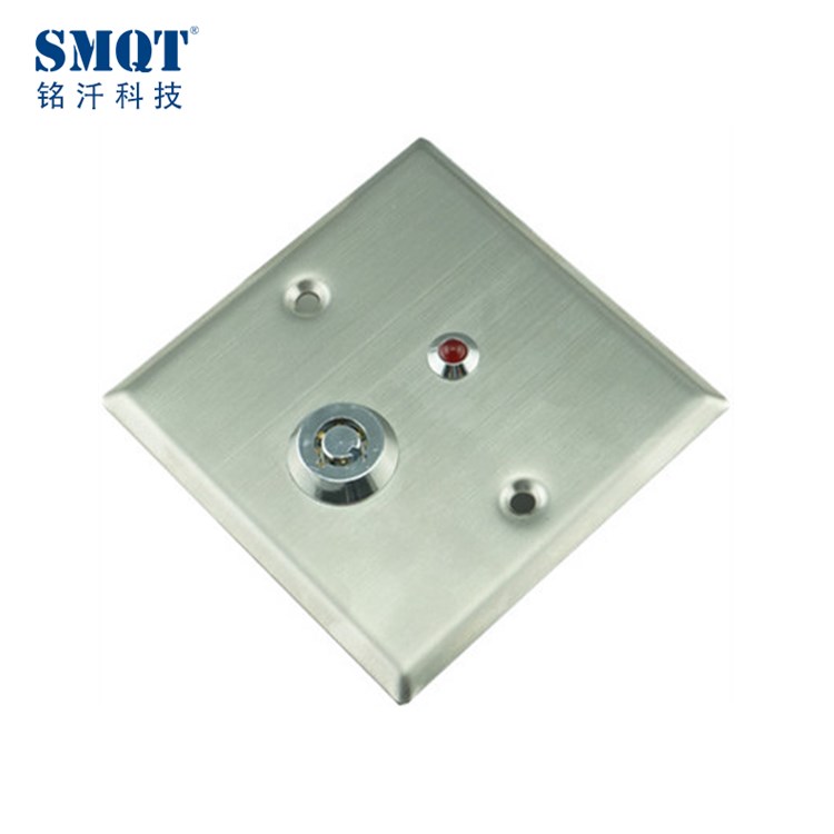 Nút mở khóa cửa bằng thép không rỉ với chìa khóa