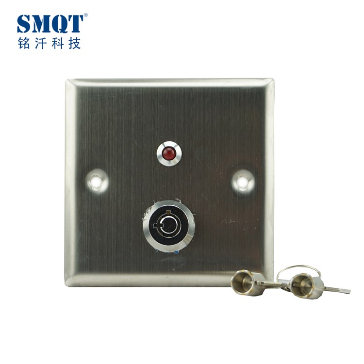 Nút mở khóa cửa bằng thép không rỉ với chìa khóa