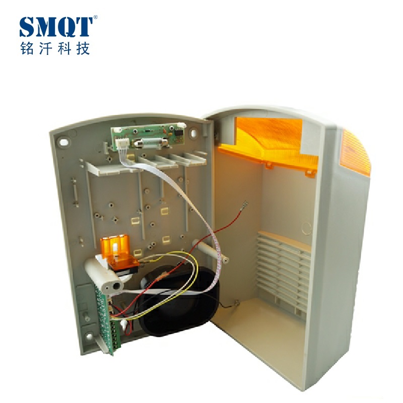 ماء 120dB ستروب سلكية صفارات الإنذار مع اللون الأحمر والأصفر والأزرق