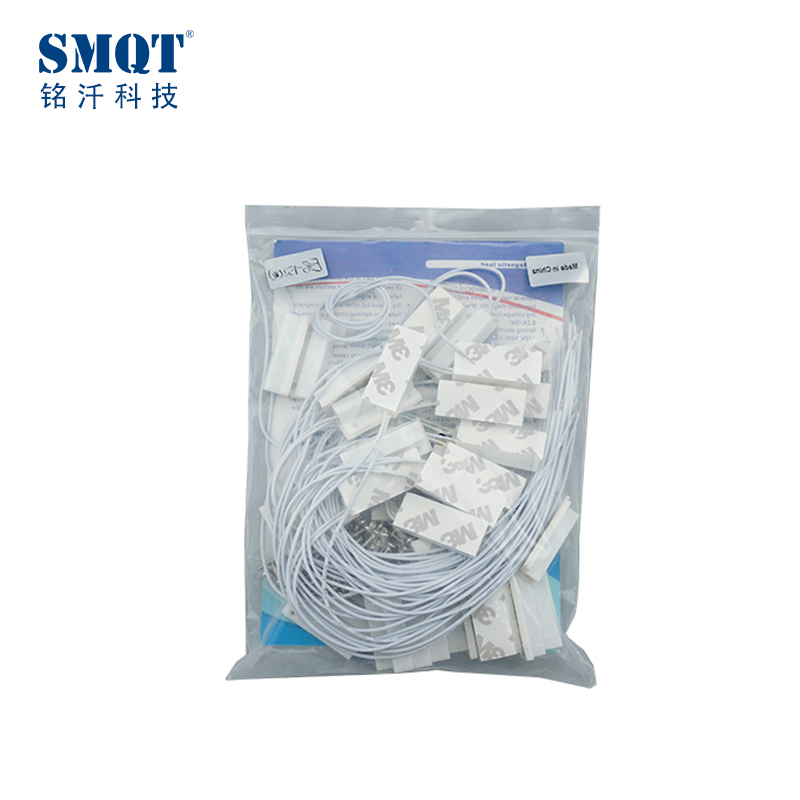 السلكية NO / NC المغناطيسي باب الاتصال الاستشعار عن نافذة / باب خشبي