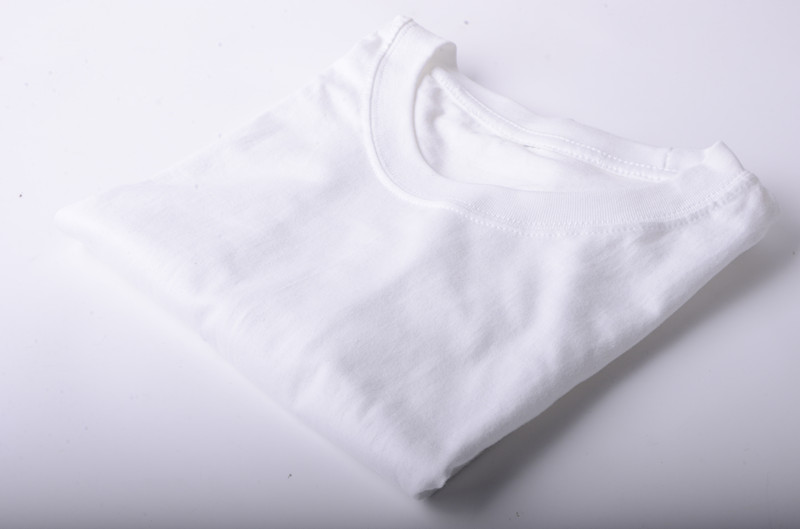 100% Cotton Sublimation White T-shirt