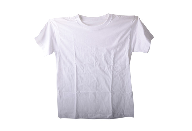 100% Cotton Sublimation White T-shirt