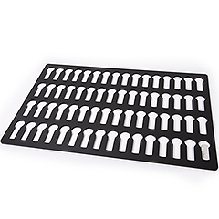 Acrylic Mold for Lacquered stainless steel rotating u disk