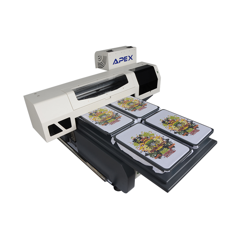 直接DTG6090テキスタイルプリンターの服に