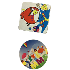 MDFコースターUVプリント