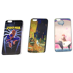 電話ケースでのUV印刷