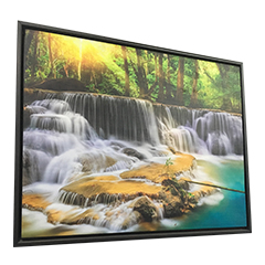 ウッドフレームUVプリント