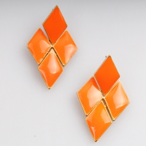 Animal acrylic resin women new model funny earrings designs E30087