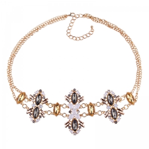 Barlaycs 2018 Wholesale Fashion ohemian Statement sexy crystal waist body chain women