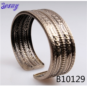 China tribal slogan cuff bangle hallmark bracelet B10129