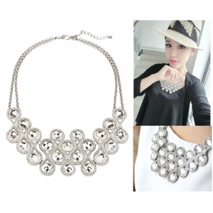 الصينية عقدة الكريستال الأزياء والمجوهرات قلادة قلادة ZN002