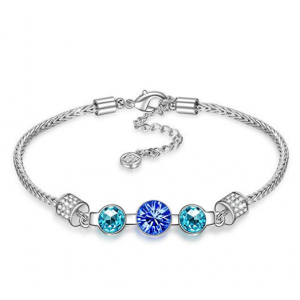 Custom Woman Zinc Alloy Crystals Bracelet Manufacturer China