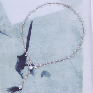 Fashion Tassel Necklace Earring Jewelry Sets for Women Zircon Stone Leaf Shaped Sets Manufacturer in China