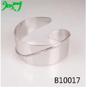 Gold sterling silver resin crystal sex x girls latest bangle