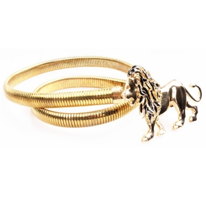 Indian gold plated party lion man fashion hot belt BT60012