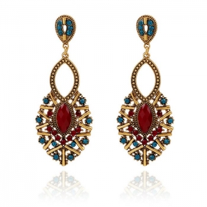 Jewelry Fancy designer exotic earrings for women Rhinestone dangle earrings