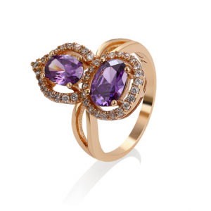 Jewelry Fashion Jewelry New Design 18K gold Plated Finger Ring