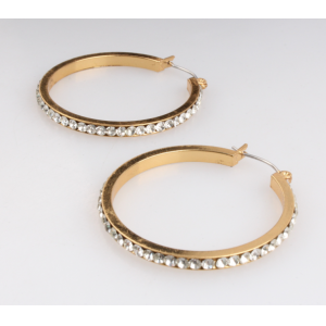 Jewelry Whole Sale China Earring Jewelry Stainless Steel Big Circle Hoop Earrings as Gift