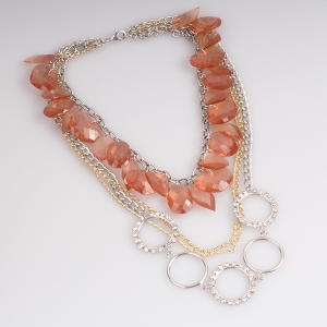 Multi Elements Bohemia Layers Chains Necklace