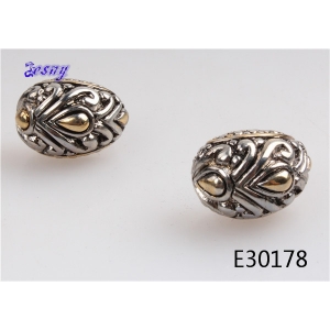 Tanishq antique diamond indian clip on earrings earring E30178