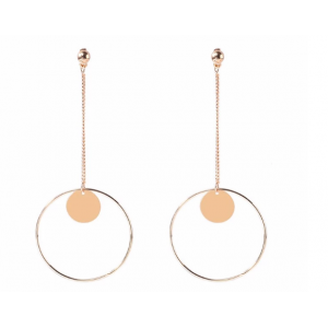 Wholesale Fashion Big Circle Dangle Earrings Hoop earring for Grils Party