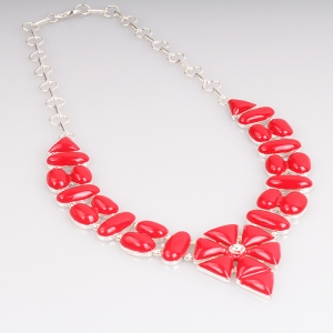 acrylic flower islamic prayer beads costume necklace N90017