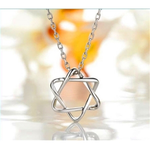 cheap chunky star of david choker pendant necklace TBN010