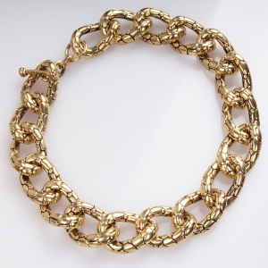 colored plastic chain link stingray skin jewelry necklace N90402