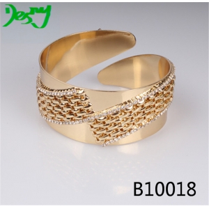 cuff 22K or 18k frey wille latest design girls gold bangles