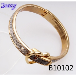 designer gold ladies popular wire wristband bracelet B10102