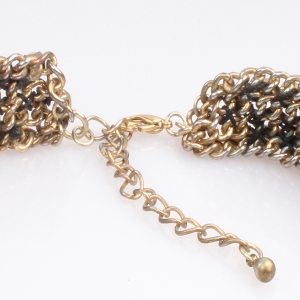 diamond crystal fashion jewelry choker necklace N90073