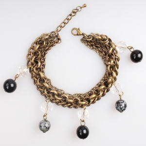 fashion hipanema chain link charming bangle bracelet B10157
