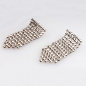 fashion jewelry anti allergy jhumka fireball earrings E30067