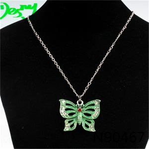fashion jewelry butterfly chains pendants necklace N90467